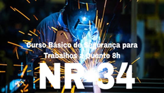 Curso Básico de Segurança para Trabalhos a Quente 8h