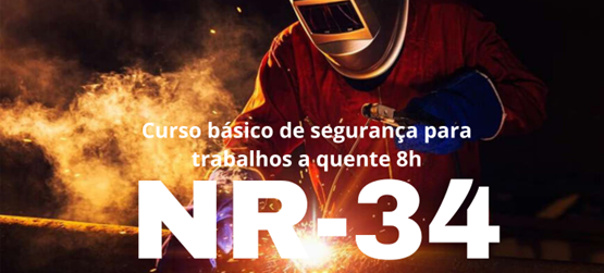 Curso Básico de Segurança para Trabalhos a Quente 8h